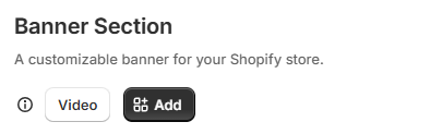 Customize section step 2